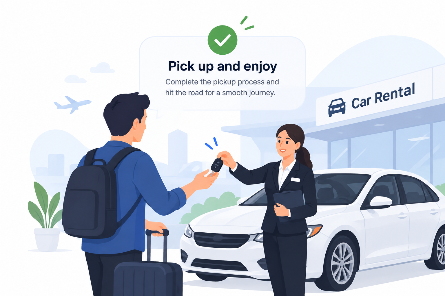 Enjoy your rental car